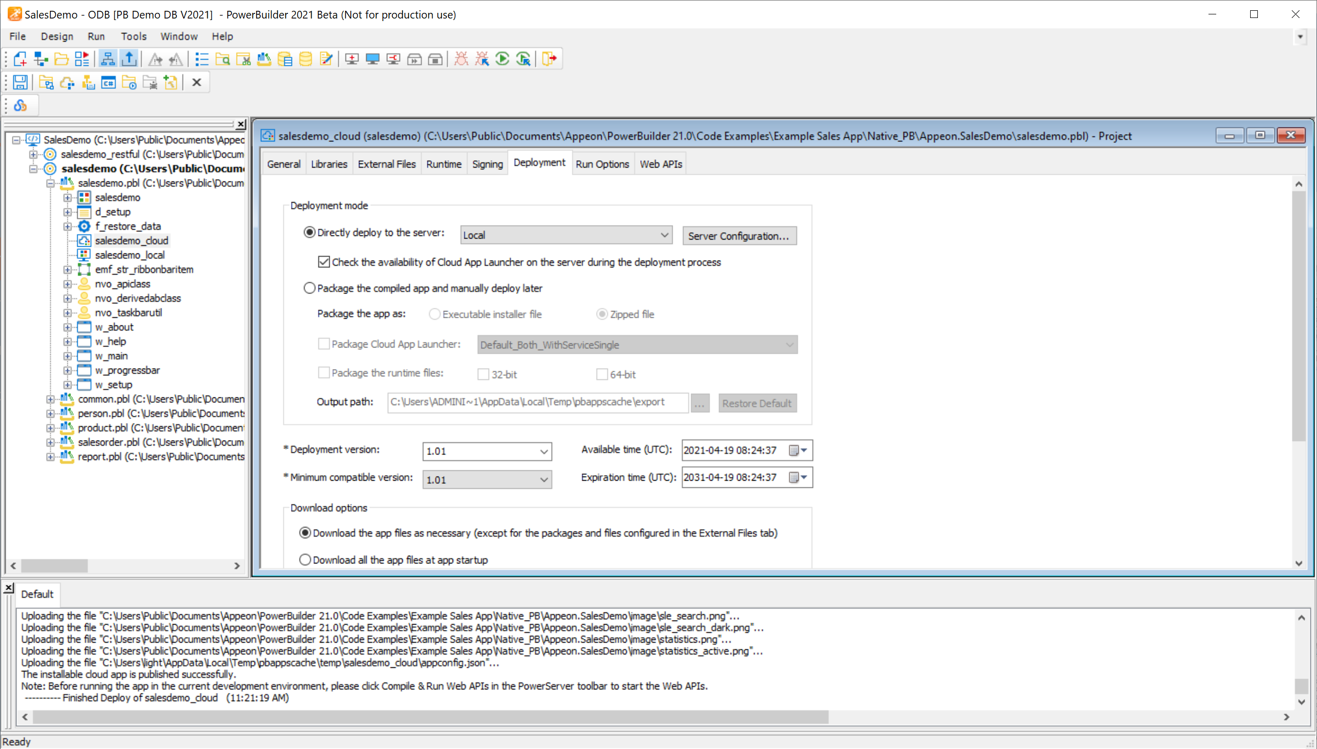 PowerServer-Conversión Automática